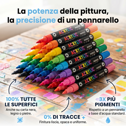 L'ACRYL'ART™ - Pennarelli Acrilici